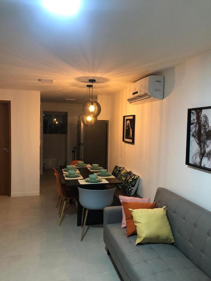 Apto Guarajuba Praia Condominio Porto Smeralda-100 Metros Da Praia 外观 照片
