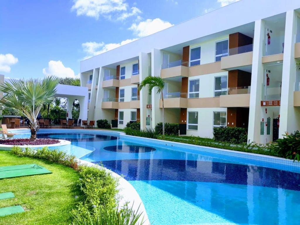 Apto Guarajuba Praia Condominio Porto Smeralda-100 Metros Da Praia 外观 照片
